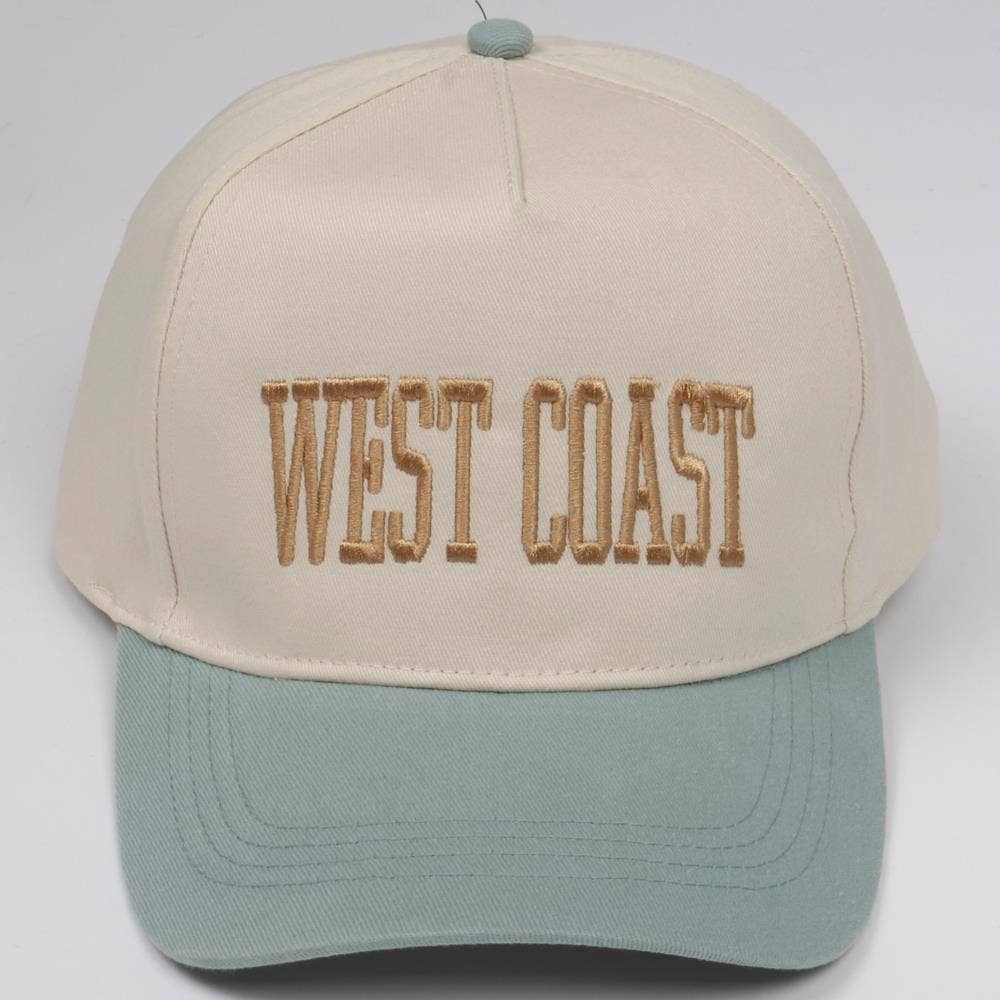 Pink Irene Wholesale - Wholesale Baseball Cap - Unisex - WEST COAST EMB TWO TONE 5 PANEL BASEBALL CAP2