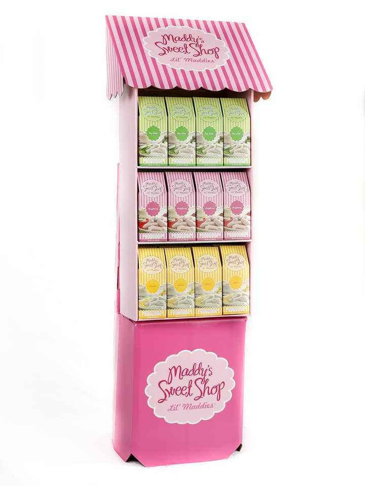 Maddy's Sweet Shop Shipper for wholesale by Flathau's Fine Foods