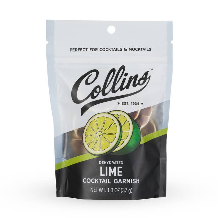 Garniture de cocktail au citron vert déshydraté 1,3 oz pour la vente par Collins