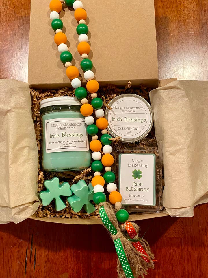 Set regalo per San Patrizio per la vendita all'ingrosso da parte di Meg’s Makeshop
