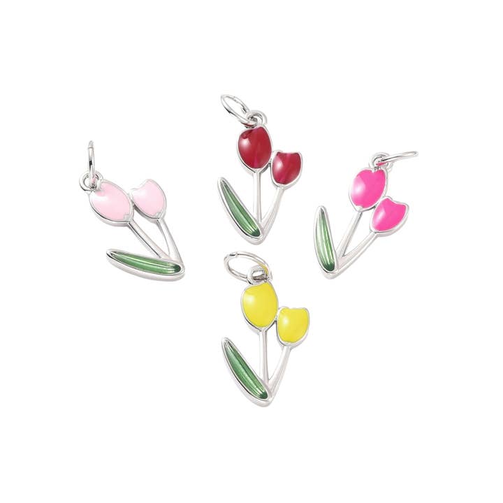 Tulipa Sortida de Latão Prateado por atacado de Love, Paige Designs