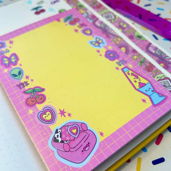 Kellylou – wholesale Notepad – Y2K Nostalgia Notepad3