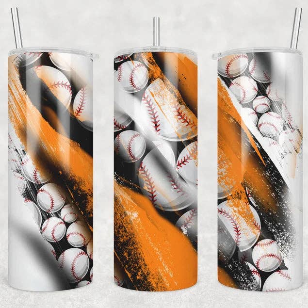 Baseball Milky Way #1 | Tumbler for wholesale by Designs by Robyn