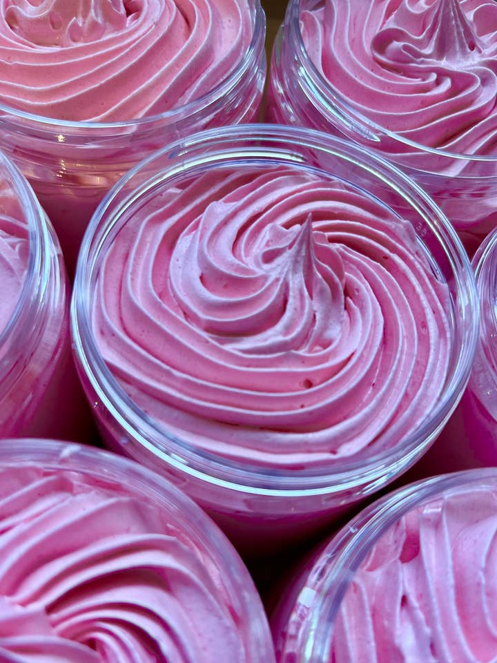 Very cherry whipped soap for wholesale by Snap & scoop