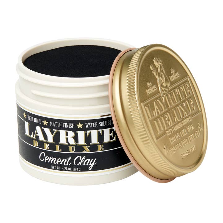 Layrite Deluxe - Wholesale Hair Texture Balm/Paste/Pomade - Layrite Cement Clay1