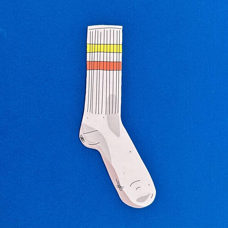 Humdrum Paper - Wholesale Bookmark - Sock Bookmark (it's die cut!)4