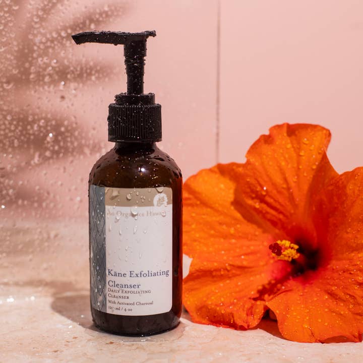 Kāne Exfoliating Cleanser for wholesale by Ao Organics Hawaii