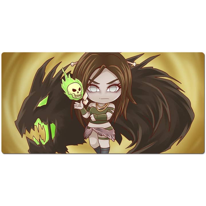 Meren of Clan Nel Toth Playmat for wholesale by Mega Chibi
