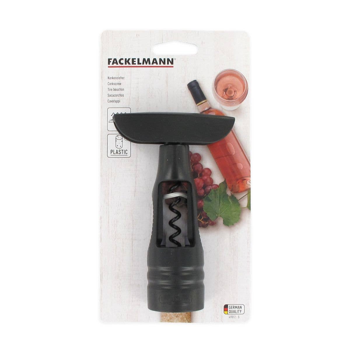 Fackelmann - Wholesale Bottle/Wine Opener - Fackelmann auger corkscrew8