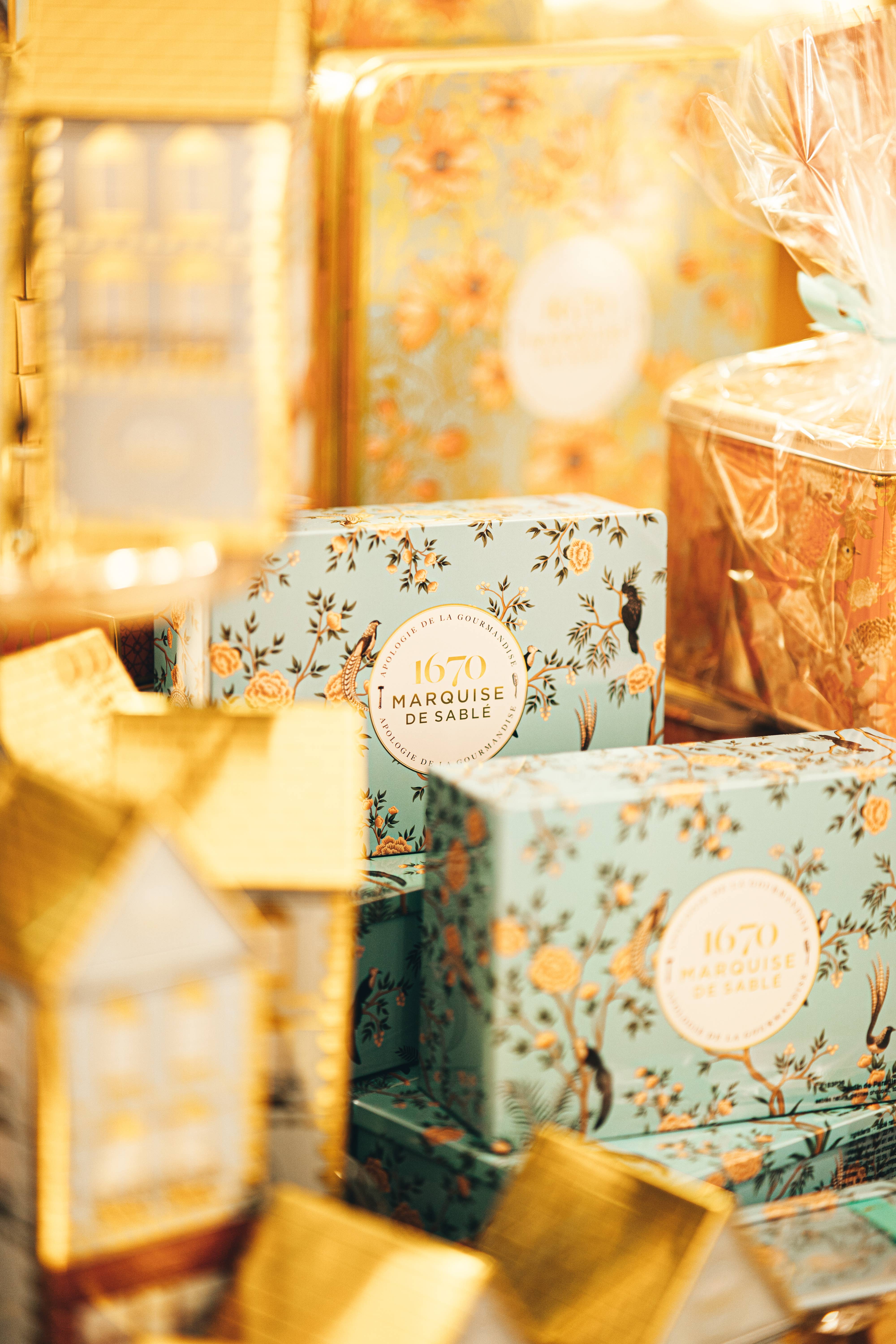 LA SABLESIENNE - Wholesale Biscuit - "Dans un jardin" Assorted Shortbread Cookies Metal Tin1