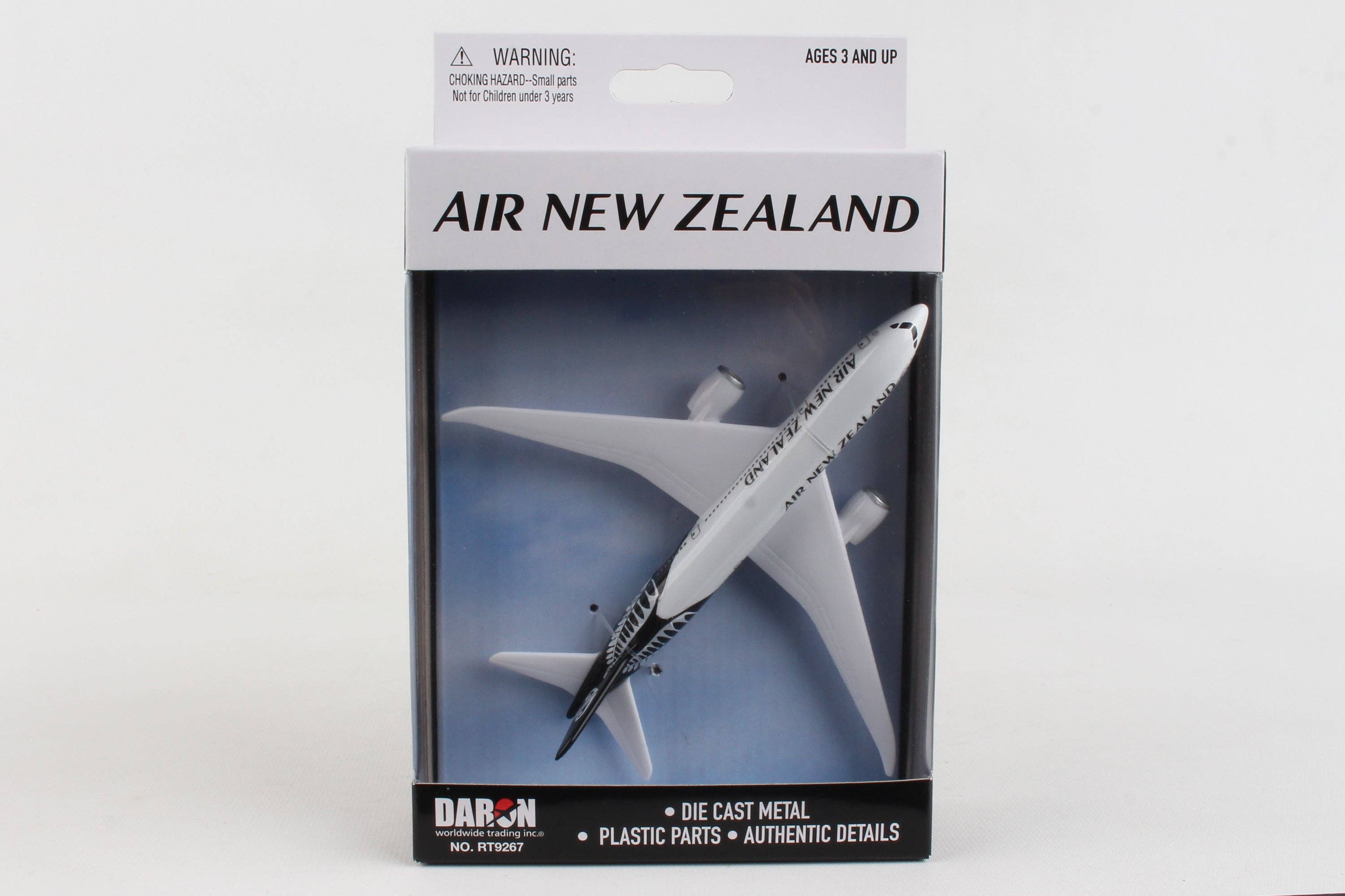 Daron Worldwide Trading - Wholesale Toy Plane - Kids - AIR NEW ZEALAND SINGLE PLANE #26
