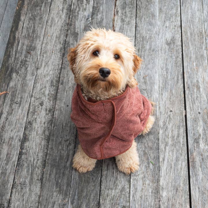 Trimmi - Vente Serviette – chien - Peignoir marron3