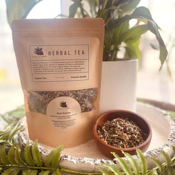 Sage & Stone Apothecary - Wholesale Loose Tea - Anti-Anxiety Herbal Tea