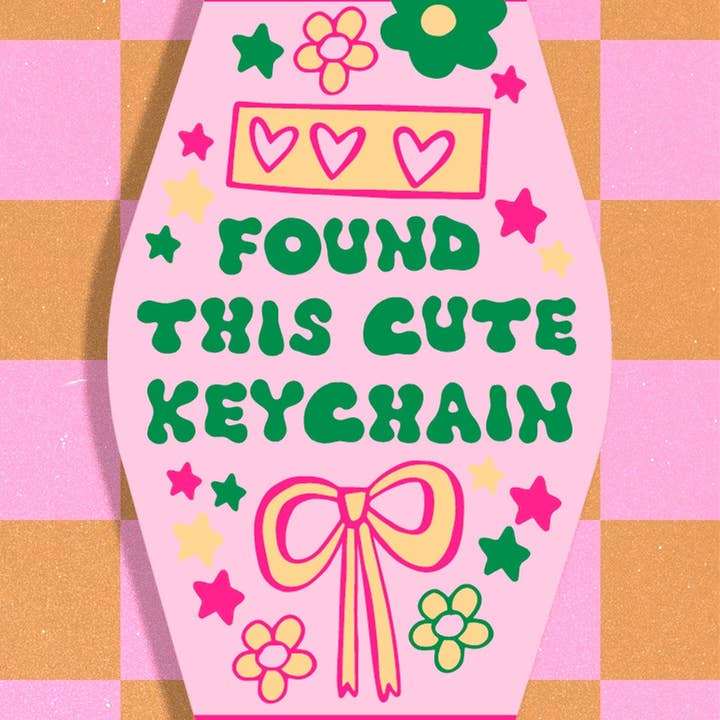 LOLALA - Your California Happiness Market 💛 - Wholesale Keychain - Women's - Lost My Dreams In Hollywood Keychain