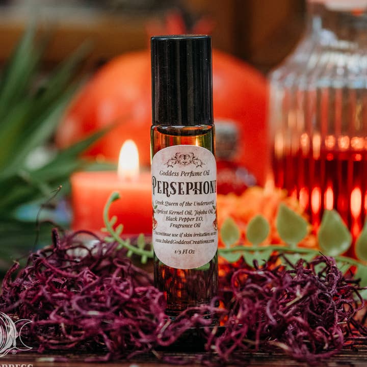 Persephone Goddess Perfume Oil for Perseverance for wholesale by Inked Goddess Creations