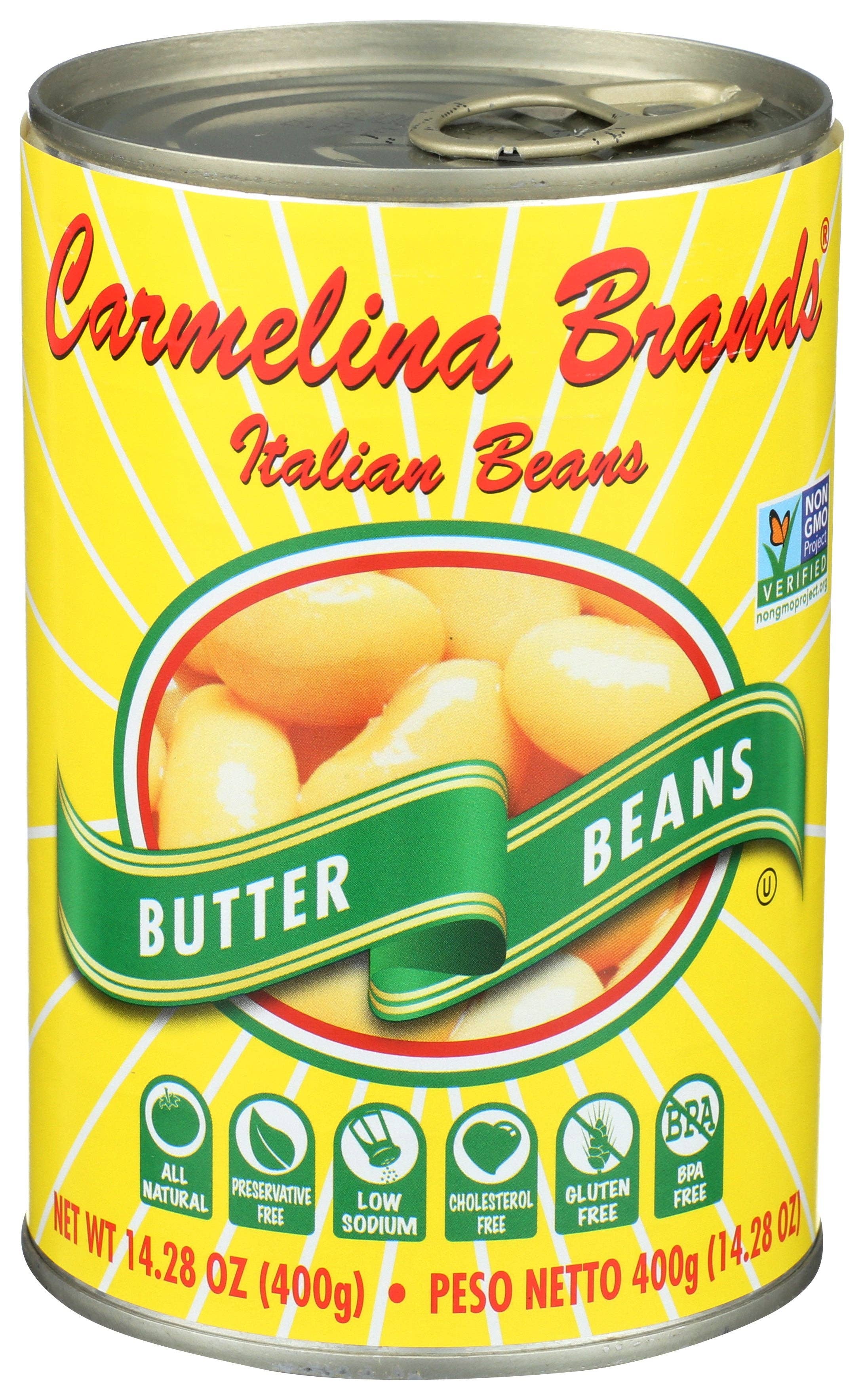 Everyday Supply Co - Wholesale Beans - CARMELINA BEAN BUTTER ITAL - Case of 120
