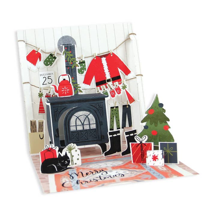 Up With Paper - Wholesale Retailer Display - Paper & Novelty - Christmas Pop-Up Cards Corrugate Floor Display with Product3