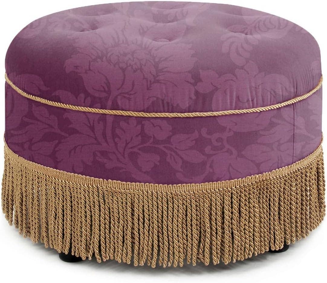 Jennifer Taylor Home - Wholesale Ottoman - Yolanda 24" Round Upholstered Accent Ottoman44