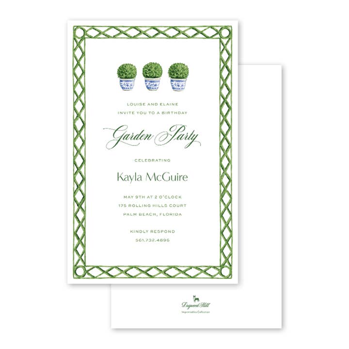 Poolside Topiary Garden for wholesale by Dogwood Hill