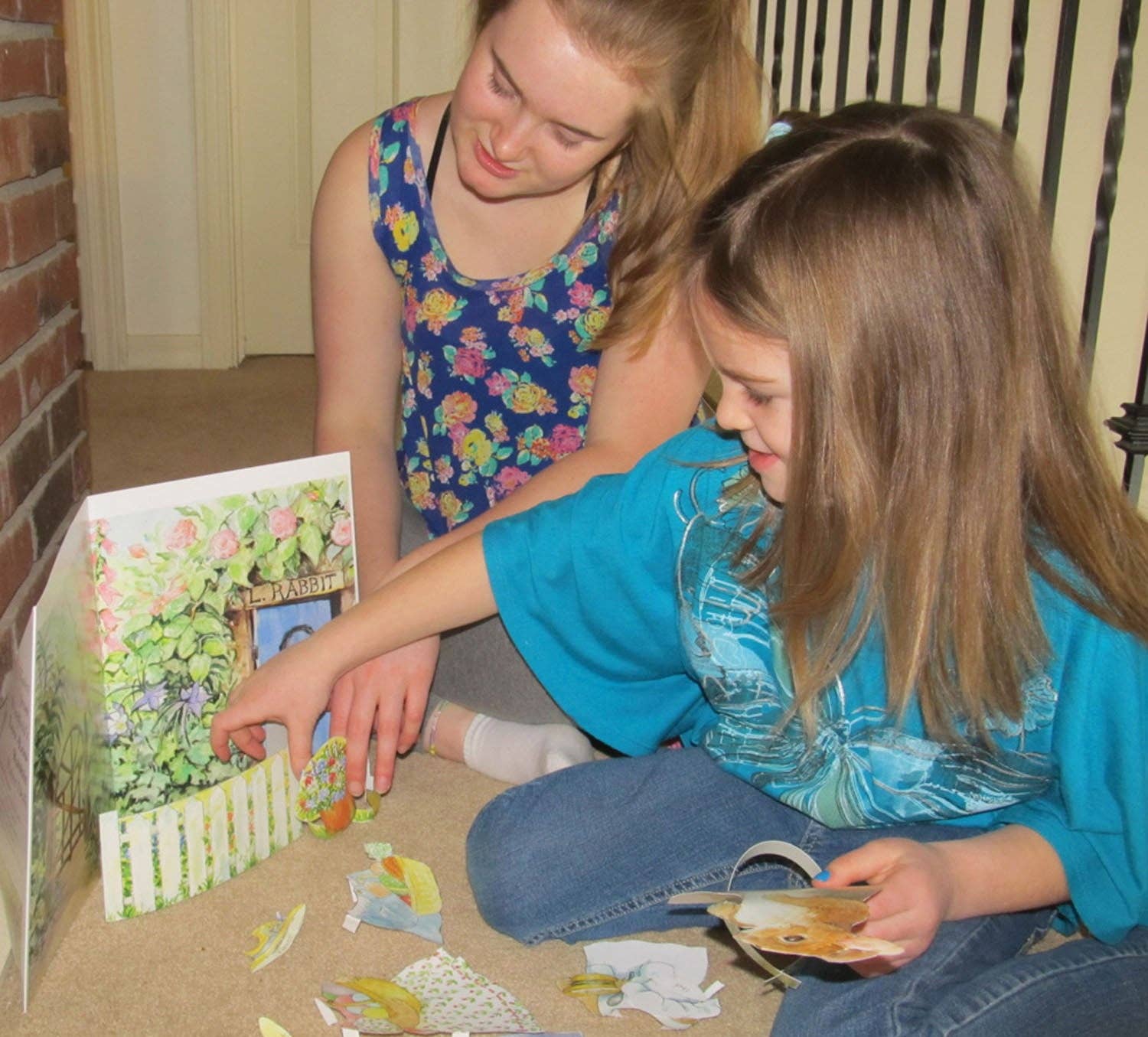 Woodfield Press - Wholesale DIY Craft Kit - #3001 - Lou-Lou Rabbit Paper Doll Kit11