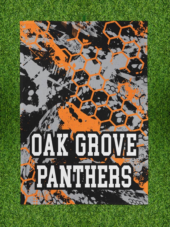 Team Abstract Custom Rally Towel (RT1018) for wholesale by Hustle+Heart