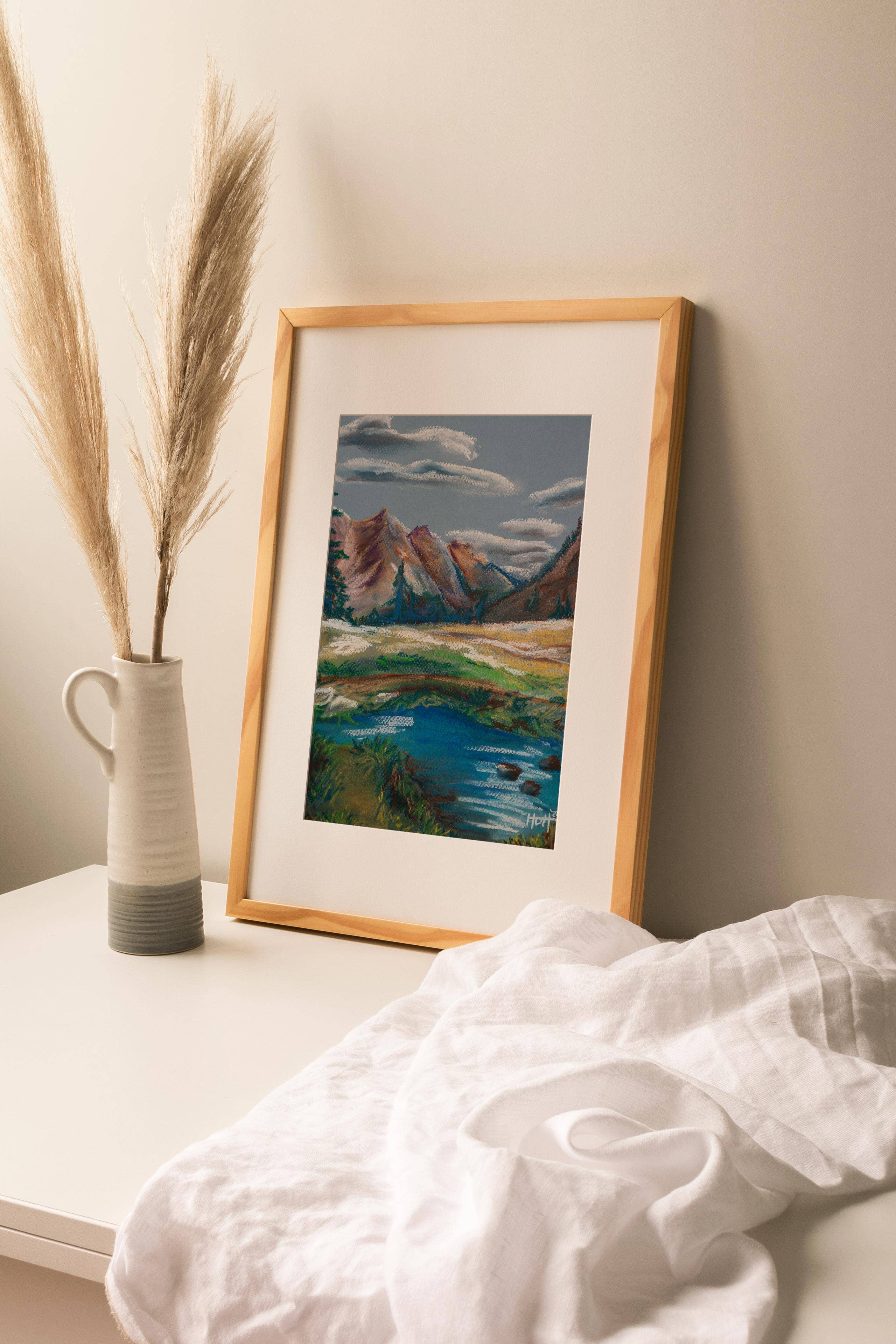 Modern Magic - Wholesale Art Print - Vail Pass in Soft Pastel • Living Room/Office/Bedroom/Bath1