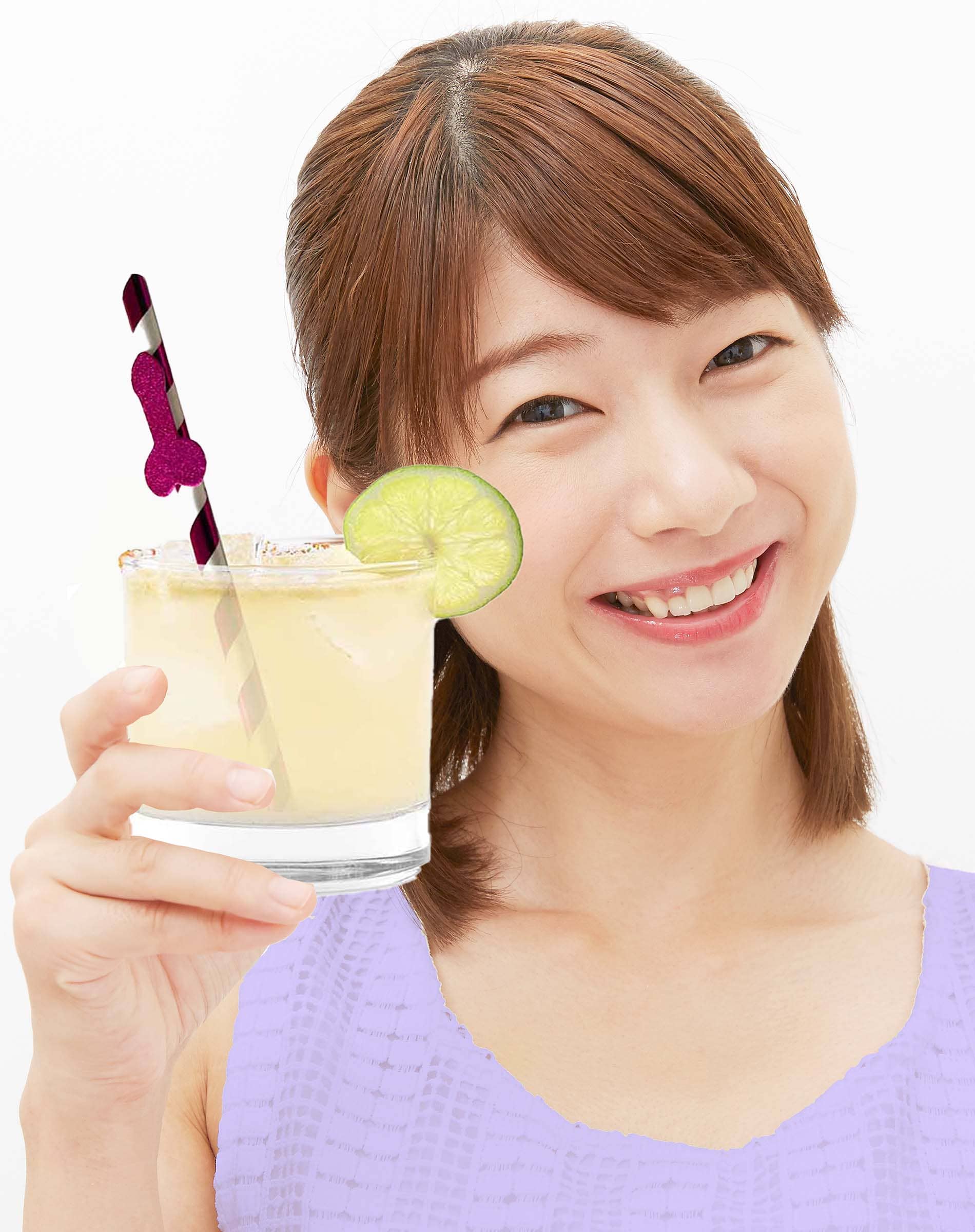 Little Genie Productions - Wholesale Drinking Straw - Glitterati Penis Cocktail Straws3