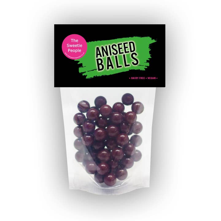 The Sweetie People - Wholesale Hard Candy - Aniseed Balls Pouch (VE)