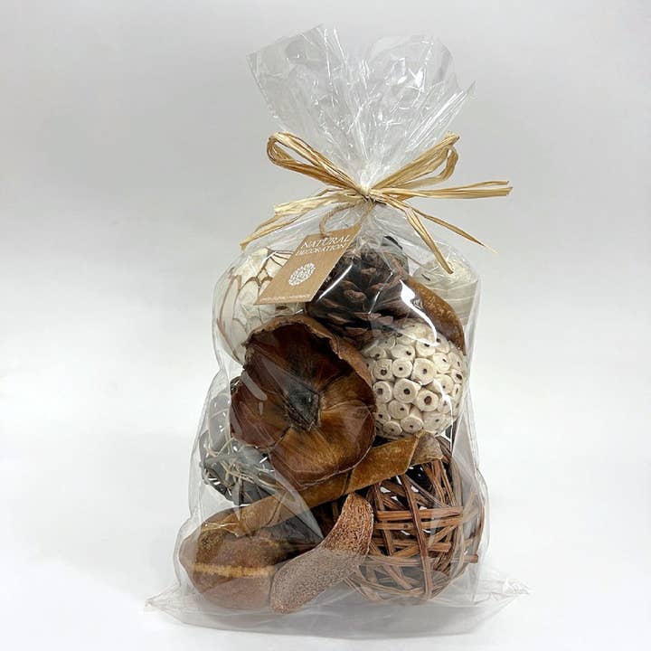 Assorted Bowl Fillers Lg Polybag Natural for wholesale on Faire