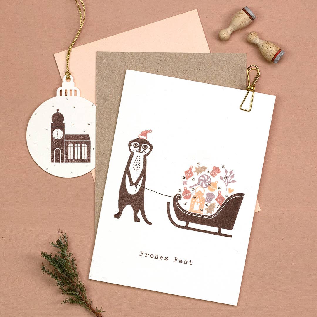 Perlenfischer - Wholesale Rubber/Decorative Stamp - 5x Stamp | Lantern4