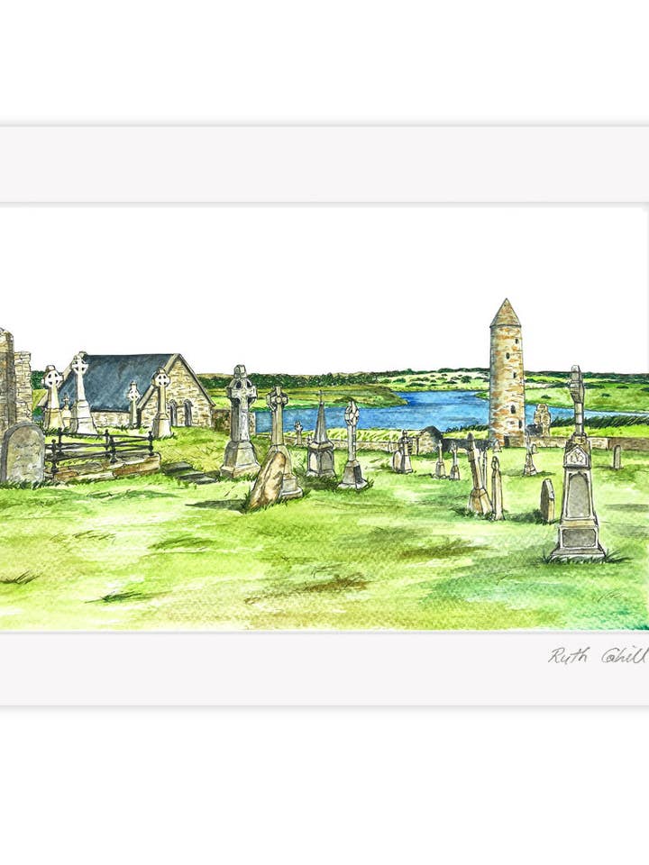 Clonmacnoise Drucken für den Großhandel von Duck Blue®