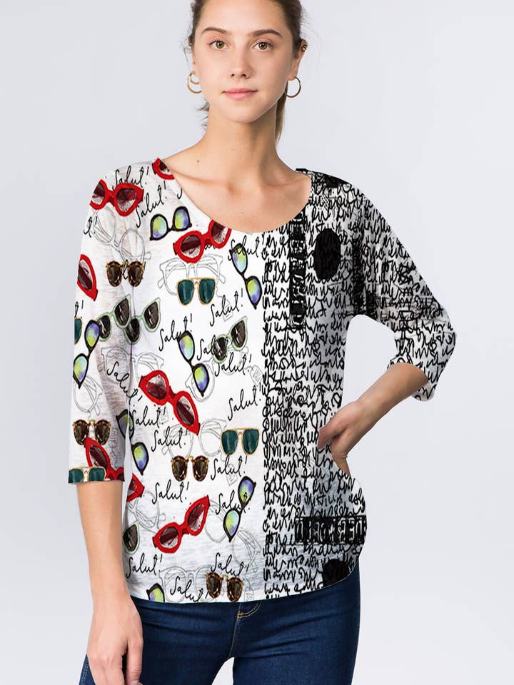 860 FIONA Top for wholesale by ET'LOIS