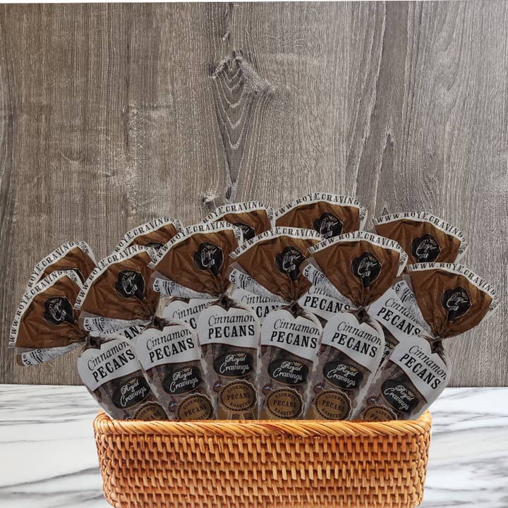 Royal Cravings - Wholesale Nuts - Pecans - Cinnamon 3oz1
