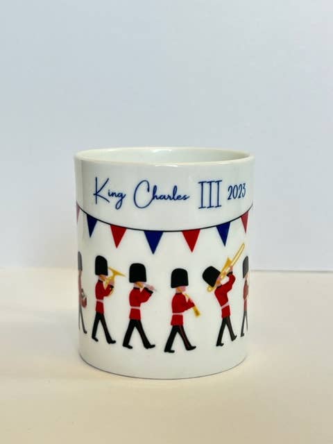 Mustard & Gray Ltd – wholesale Coffee mug – London Guard Coronation Celebration 250ml Mug - Limited Ed2