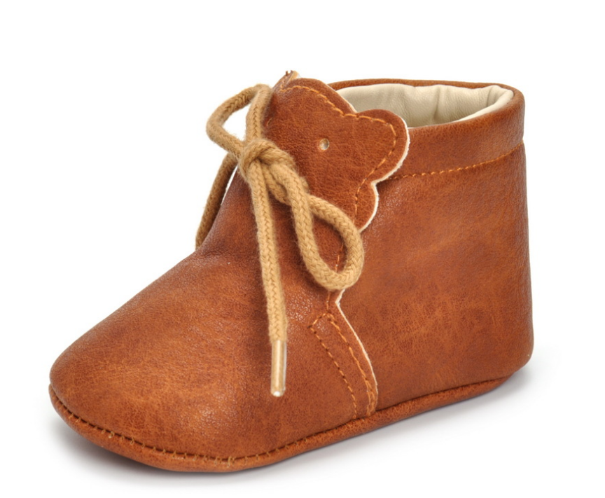Annie & Charles - Wholesale Schoentjes/slofjes - Baby - Annie & Charles® babyschoenen met berenmotief4