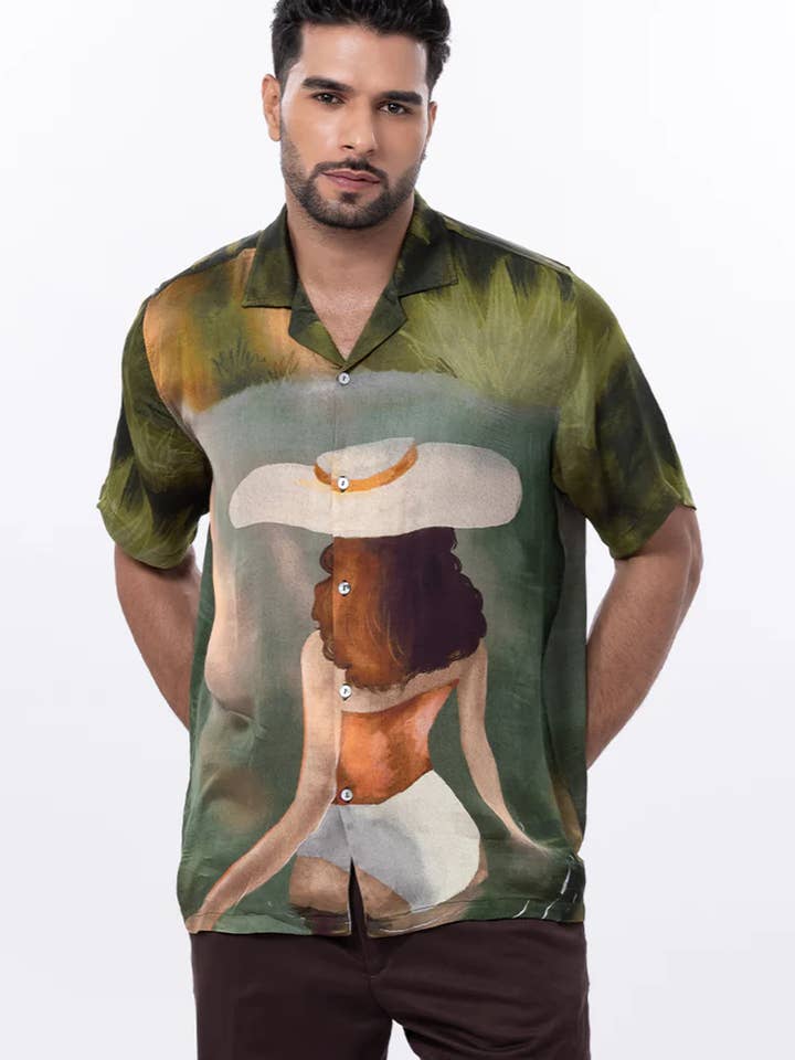 La Dame dans l'Étang Chemise pour la vente par SHAM