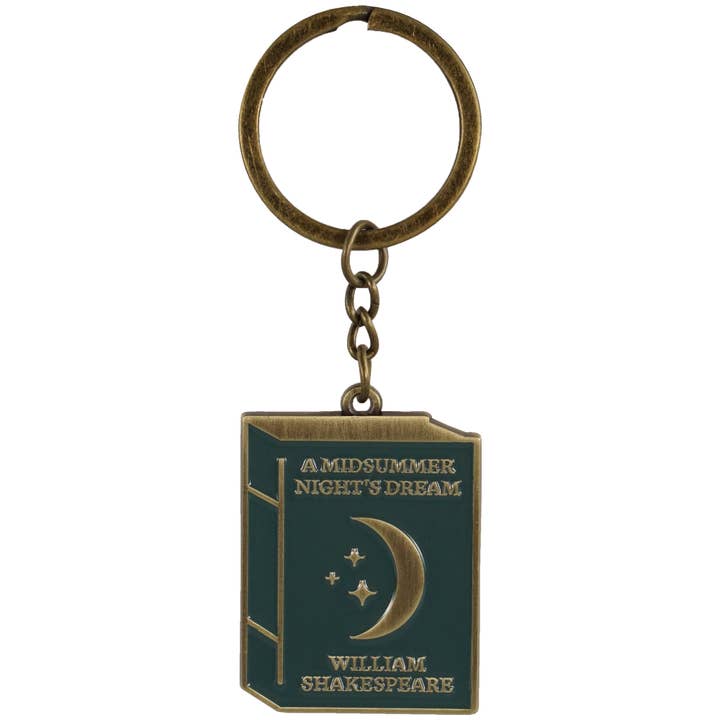 Half Moon Bay By Design - Wholesale Keychain - Unisex - Keyring Metal - Shakespeare (Midsummer Night's Dream)1