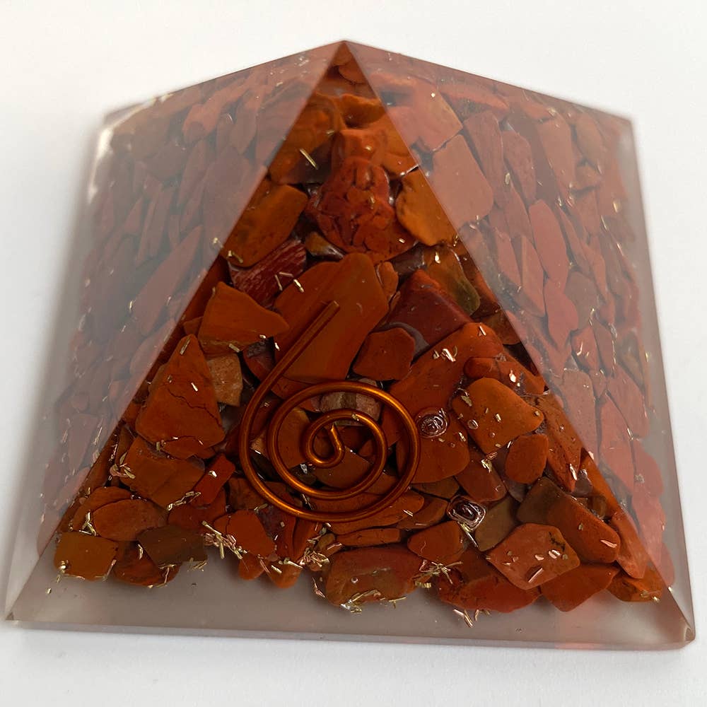 VIE - Wholesale Spiritual Stone/Crystal - Orgone Reiki Healing Pyramid, 5.5cm4