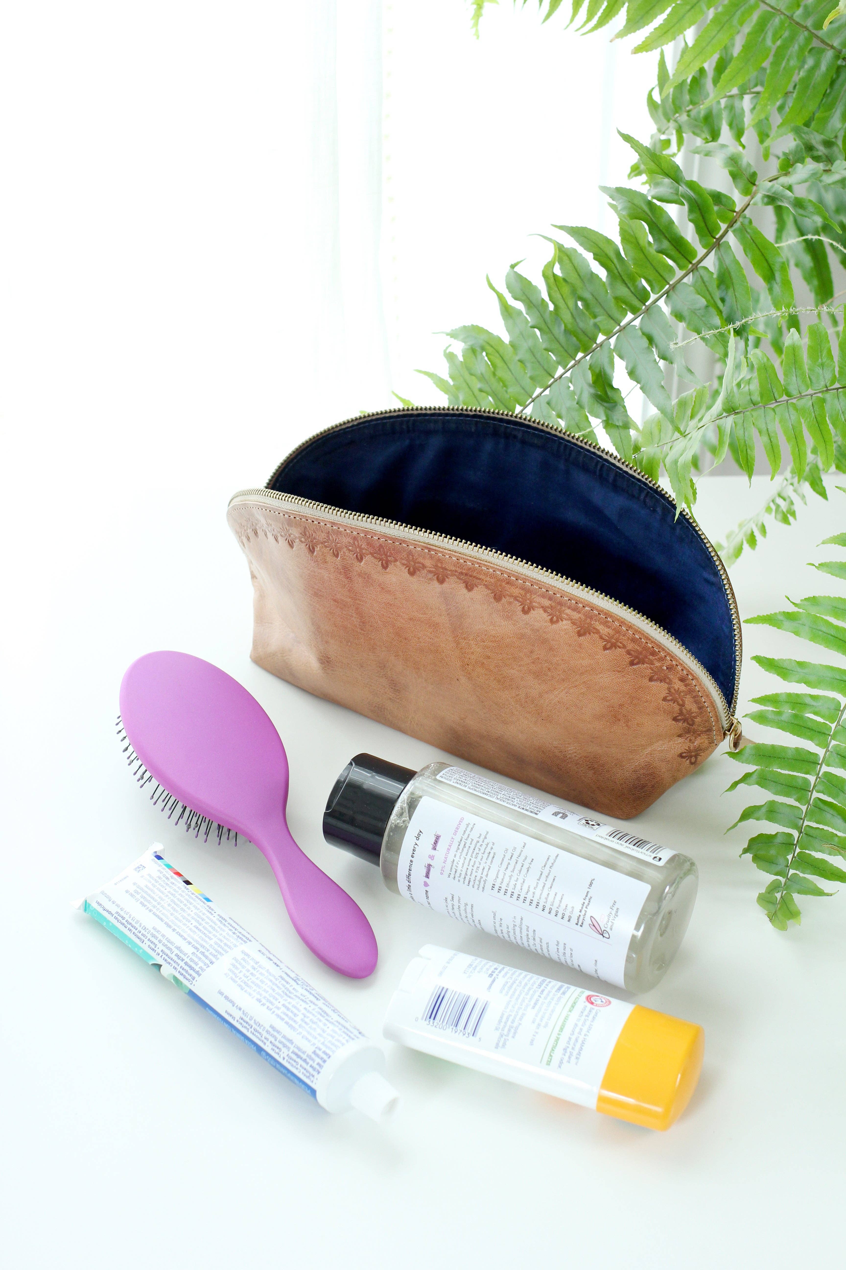 Jubilee Trading Co.  |  Ethical Trade Decor + Accessories - Wholesale Pouch - Women's - Blossom Travel Pouch - Large or Small8