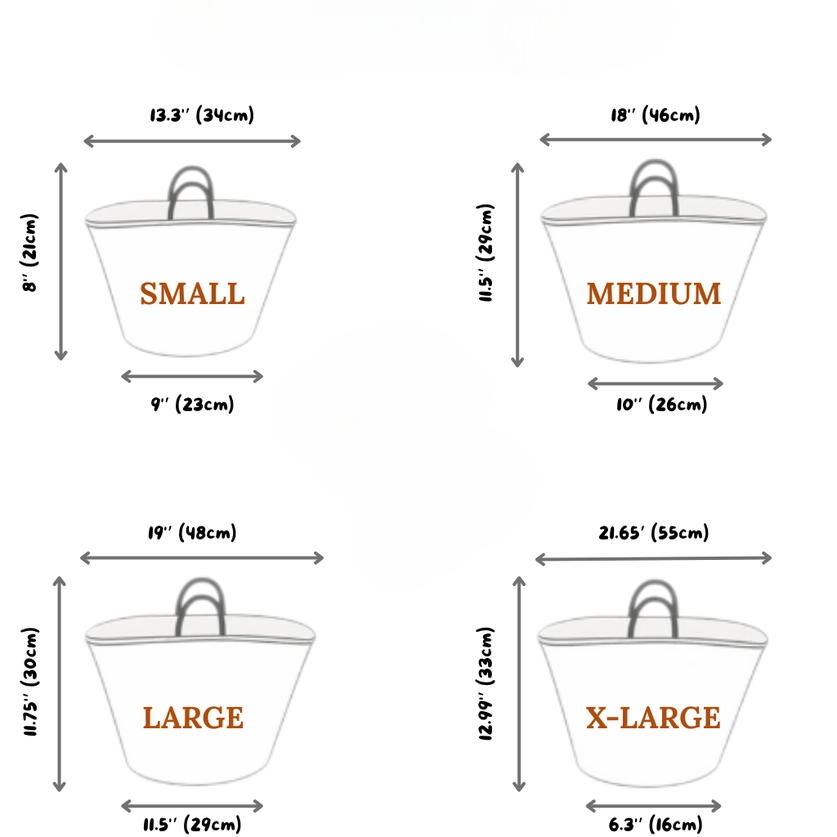 High crafty – wholesale Basket – French Everyday Market Basket 4