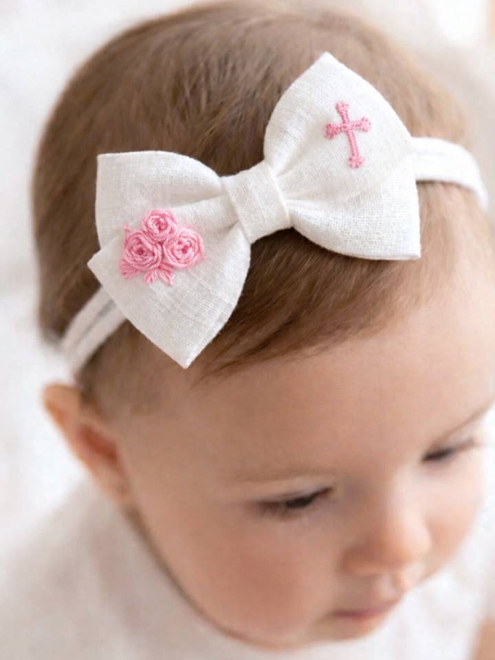 Baptism Bow -1 for wholesale by Lovencomfort