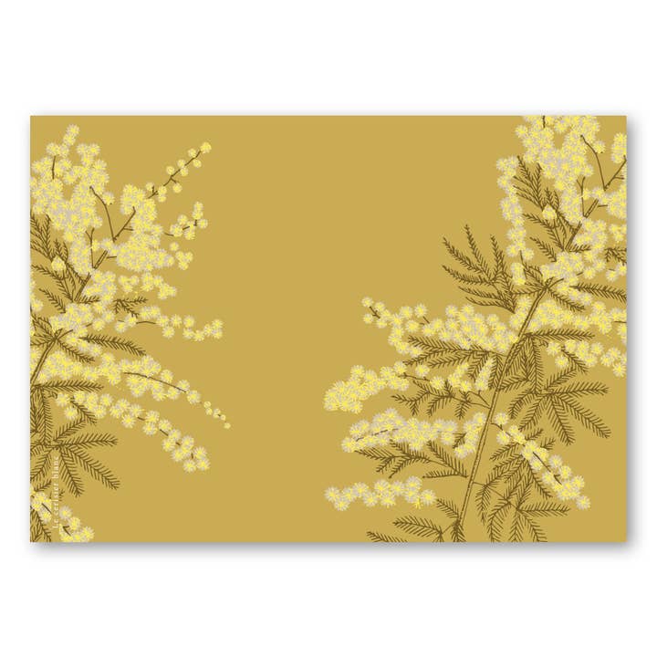 Bordsunderlägg i papper - Mimosa för wholesale av Le cerisier blanc