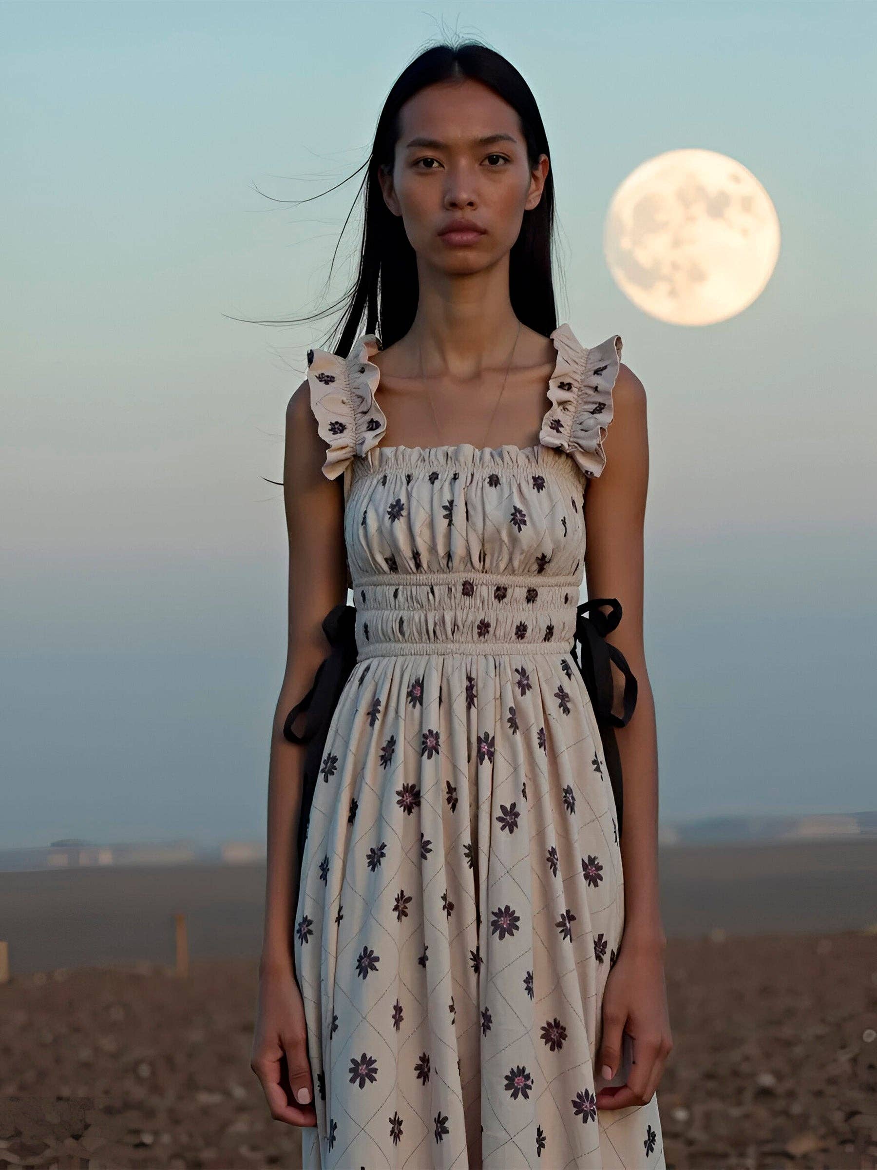 CARMEN SAYS - Wholesale Dress - Women's - Selena Pink Floral Print Maxi Dress1