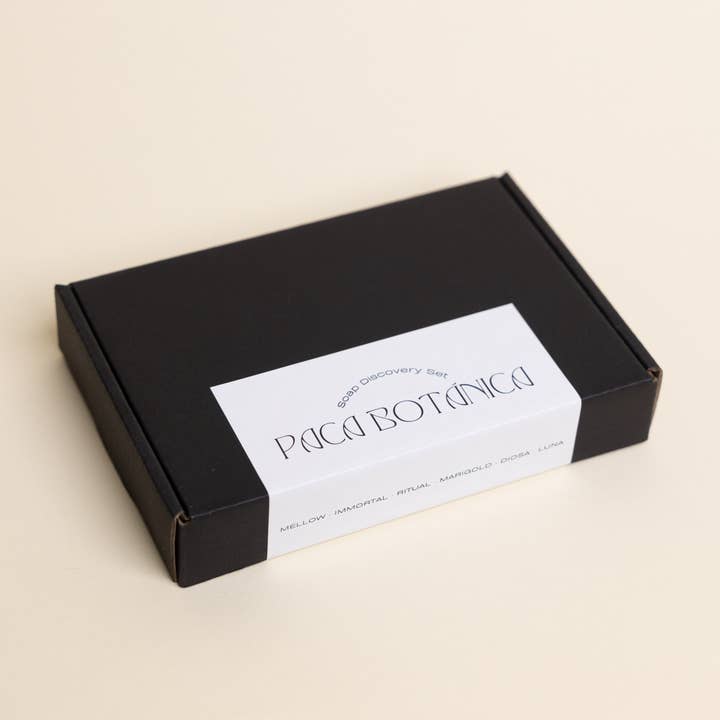 Paca Botánica - Wholesale Soap Set - DISCOVERY SET - Six Core Collection Mini Soap Bars1