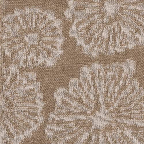 McKernan - Wholesale Scarf - Women's - Windrose – Large Wool Scarf with Plaited Floral Texture1