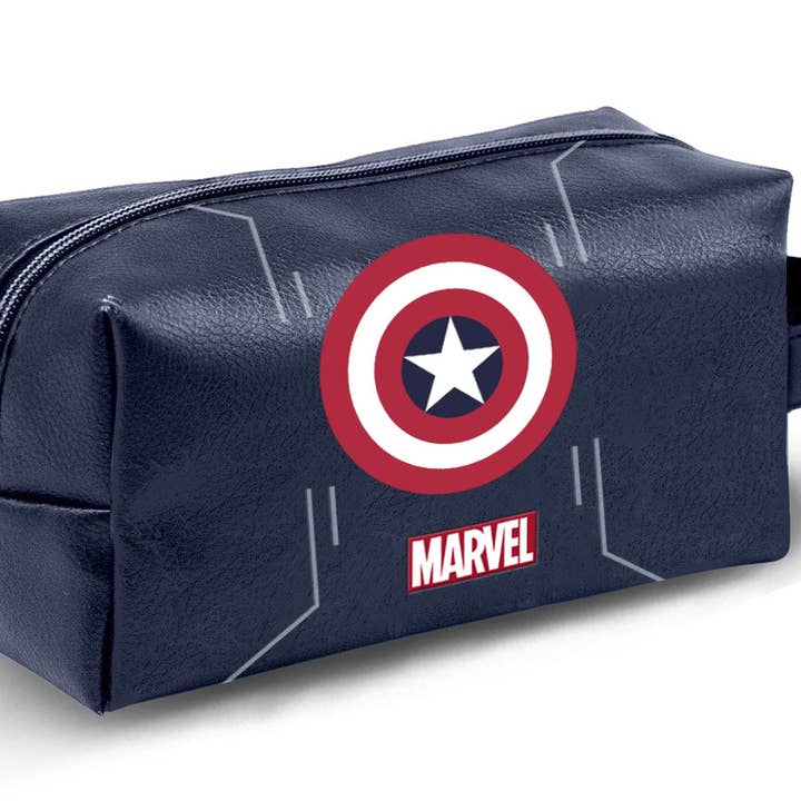 Marvel Captain America-PLUS Brick Travel Toiletry Bag for wholesale by KARACTERMANIA