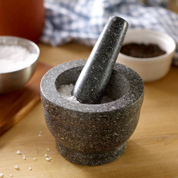 Fox Run Brands - Wholesale Mortar & pestle - Fox Run Granite Mortar and Pestle, 5.5"2
