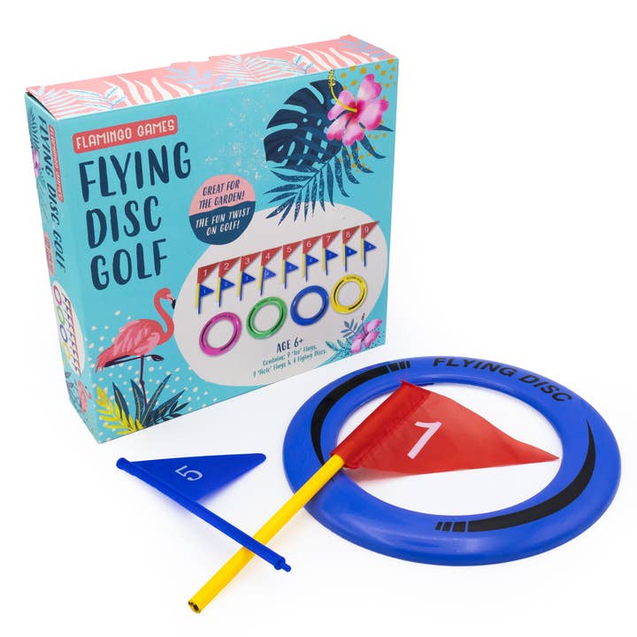 Flamingo Games Flying Disc Golf for wholesale by Robert Frederick Ltd