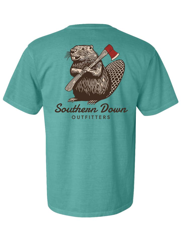 Beaver Youth Tee for wholesale by Southern Down Outfitters