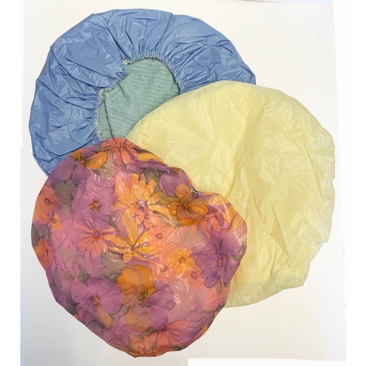 Sta-Rite Ginnie Lou - Wholesale Showercap - Terry-Lined Bouffant Shower Cap